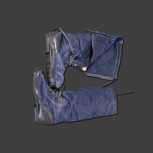 Vintage Blue US Air Force Type N-1A Mukluk Boots Medium
